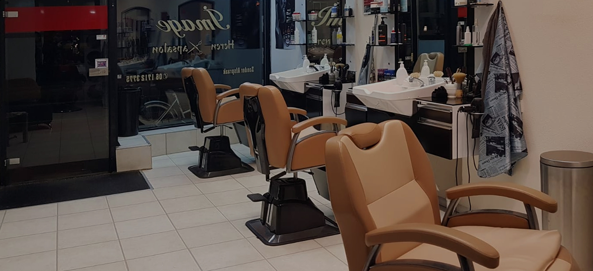 Wachtruimte Image Heren Kapsalon
